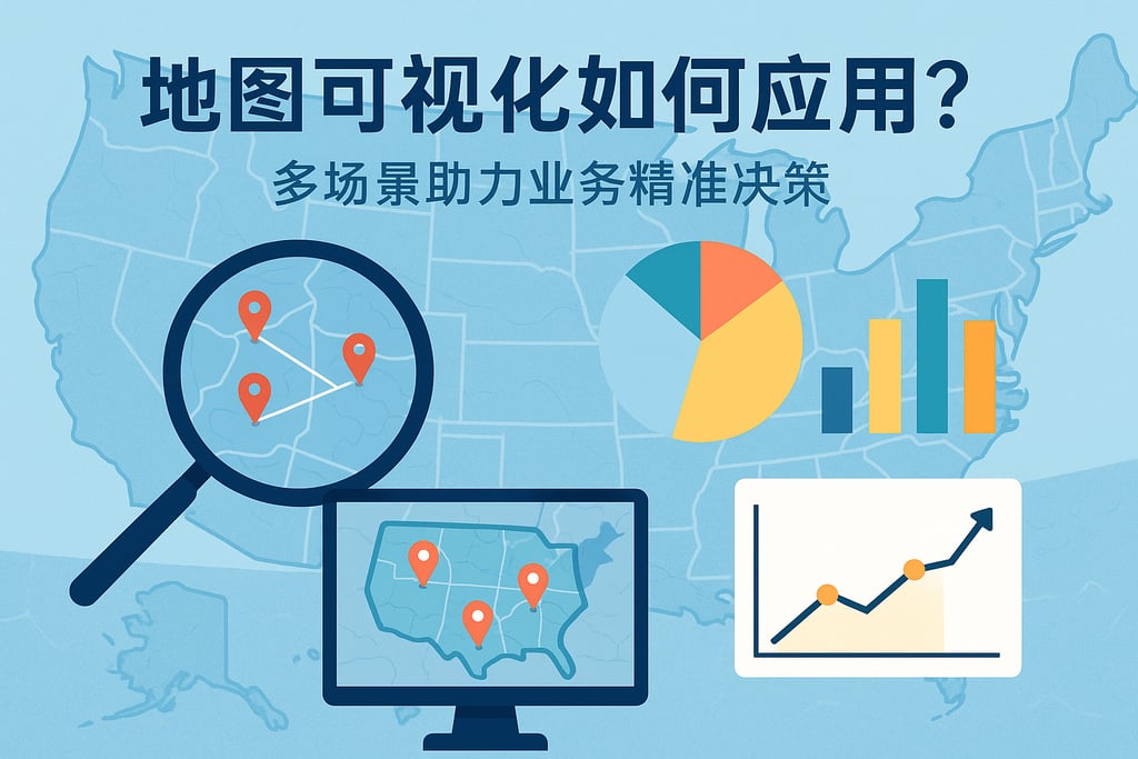 地图可视化如何应用？多场景助力业务精准决策