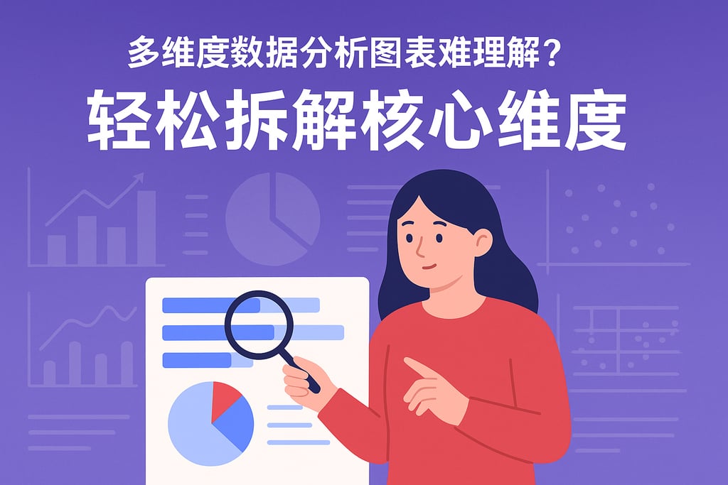 多维度数据分析图表难理解？轻松拆解核心维度