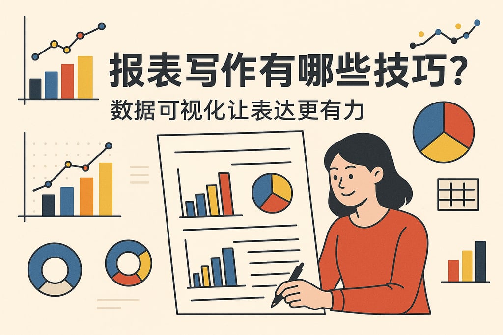 报表写作有哪些技巧？数据可视化让表达更有力