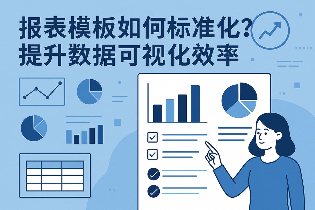 报表模板如何标准化？提升数据可视化效率