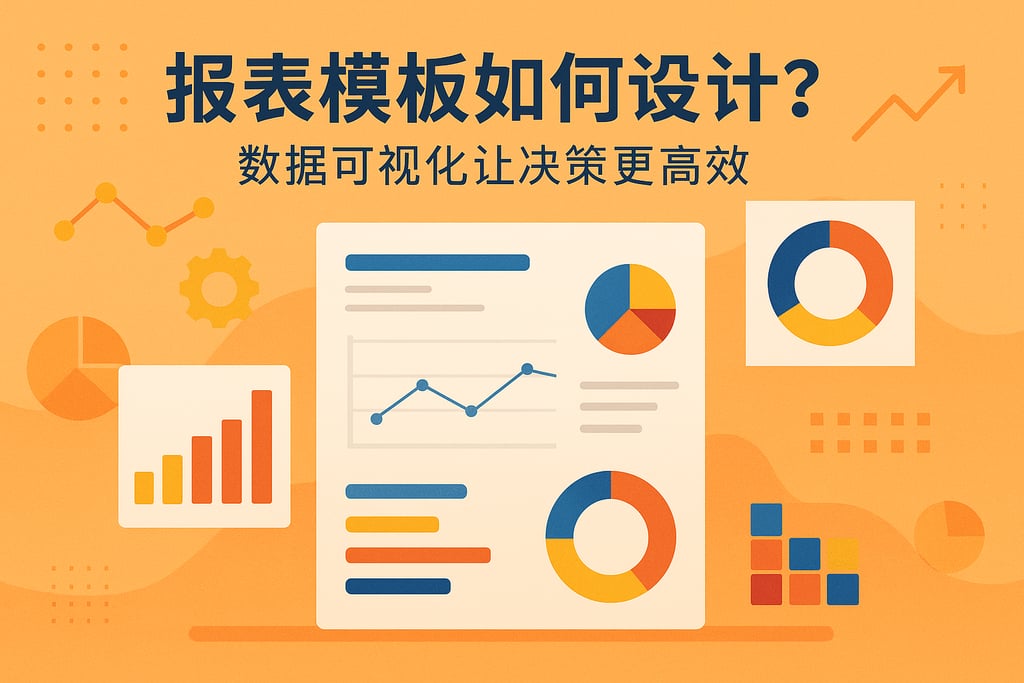 报表模板如何设计？数据可视化让决策更高效