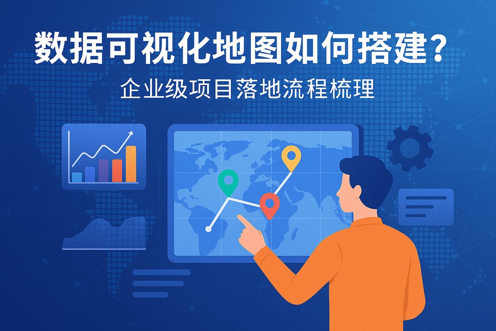 数据可视化地图如何搭建？企业级项目落地流程梳理
