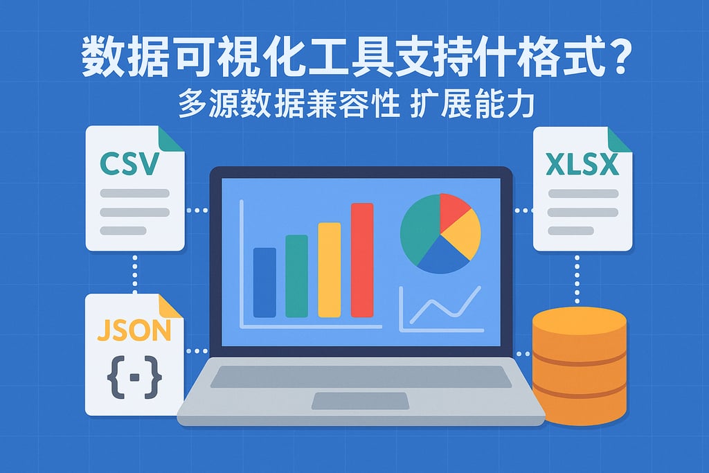 数据可视化工具支持哪些格式？多源数据兼容与扩展能力