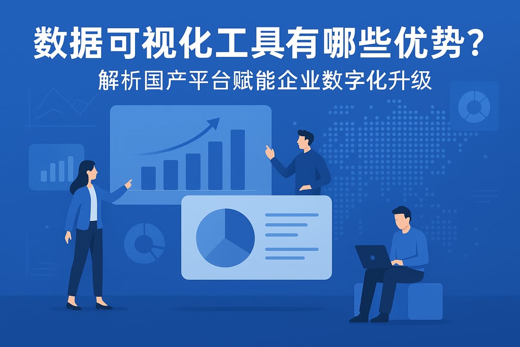 数据可视化工具有哪些优势？解析国产平台赋能企业数字化升级
