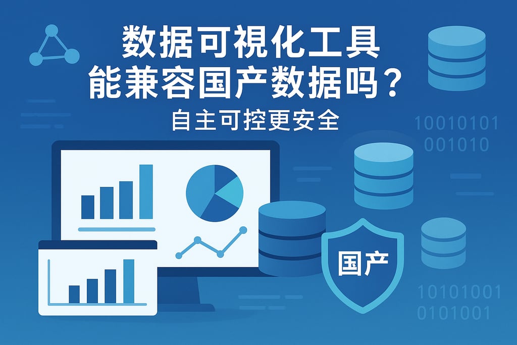 数据可视化工具能兼容国产数据库吗？自主可控更安全