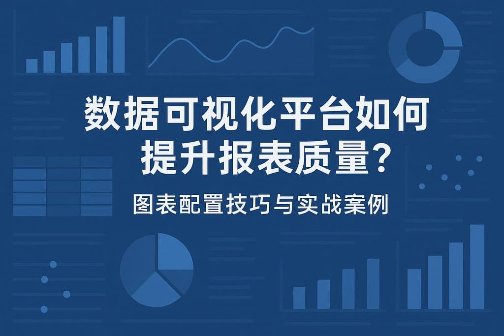 数据可视化平台如何提升报表质量？图表配置技巧与实战案例