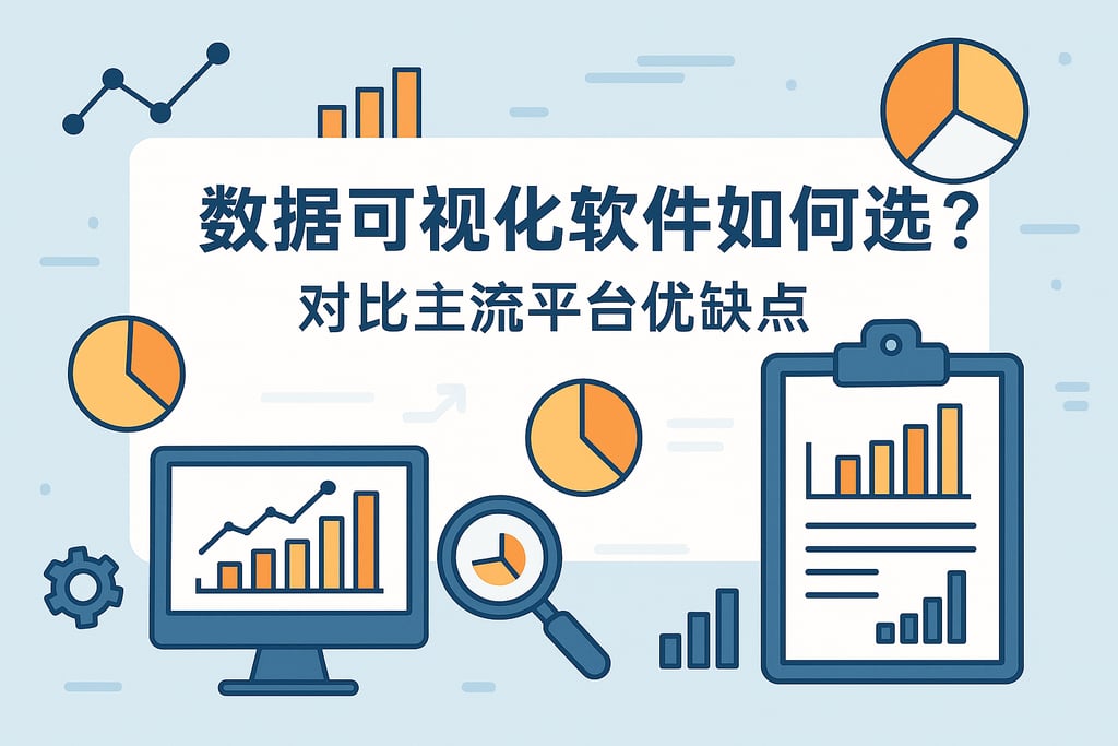 数据可视化软件如何选？对比主流平台优缺点