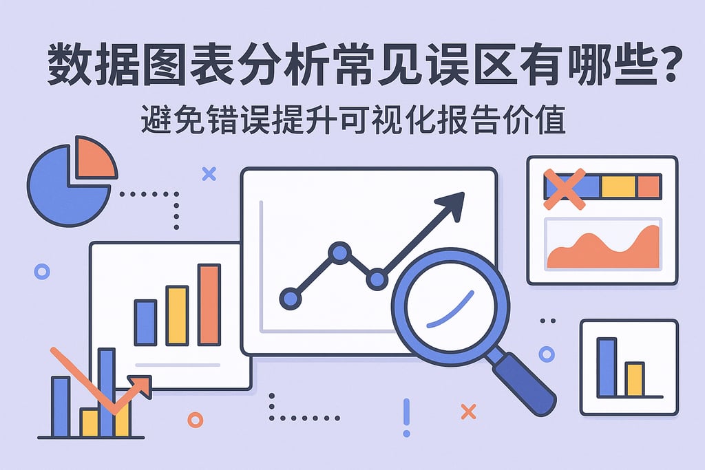 数据图表分析常见误区有哪些？避免错误提升可视化报告价值