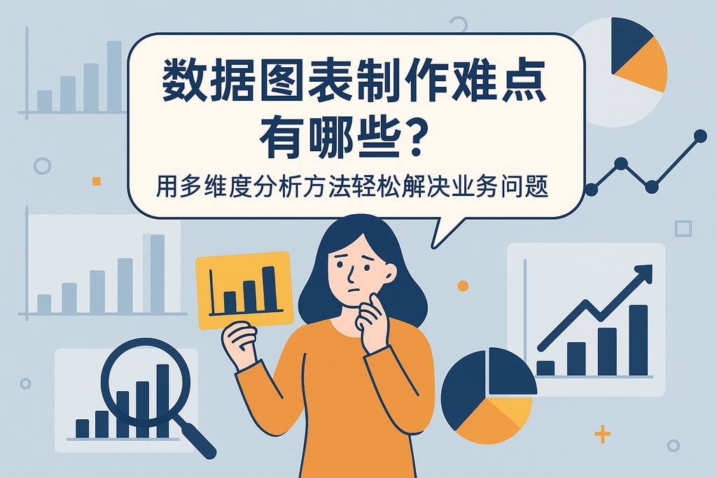 数据图表制作难点有哪些？用多维度分析方法轻松解决业务问题