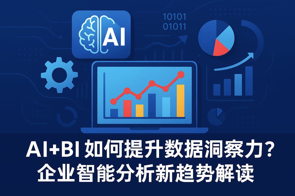 AI+BI如何提升数据洞察力?企业智能分析新趋势解读 - FineBI数据分析知识库