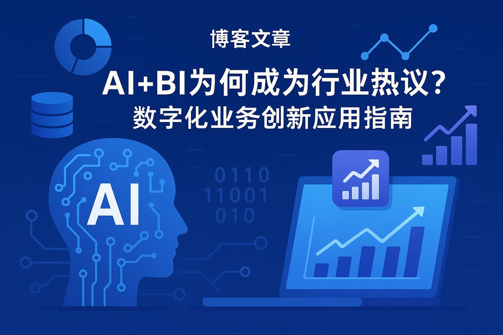 AI+BI为何成为行业热议？数字化业务创新应用指南