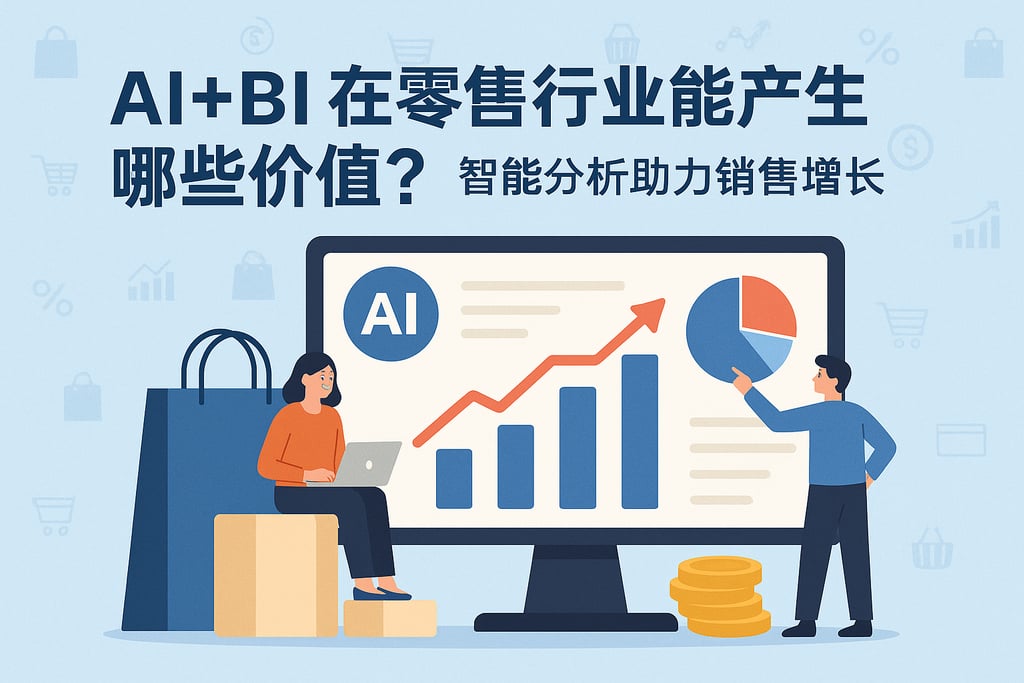 AI+BI在零售行业能产生哪些价值？智能分析助力销售增长