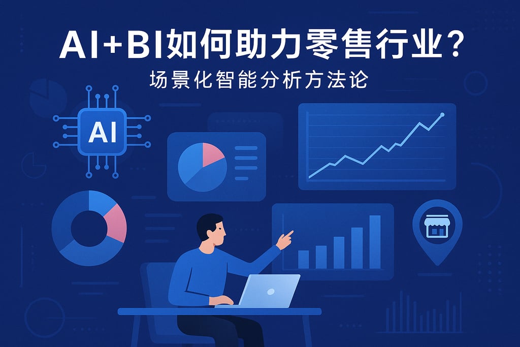 AI+BI如何助力零售行业？场景化智能分析方法论