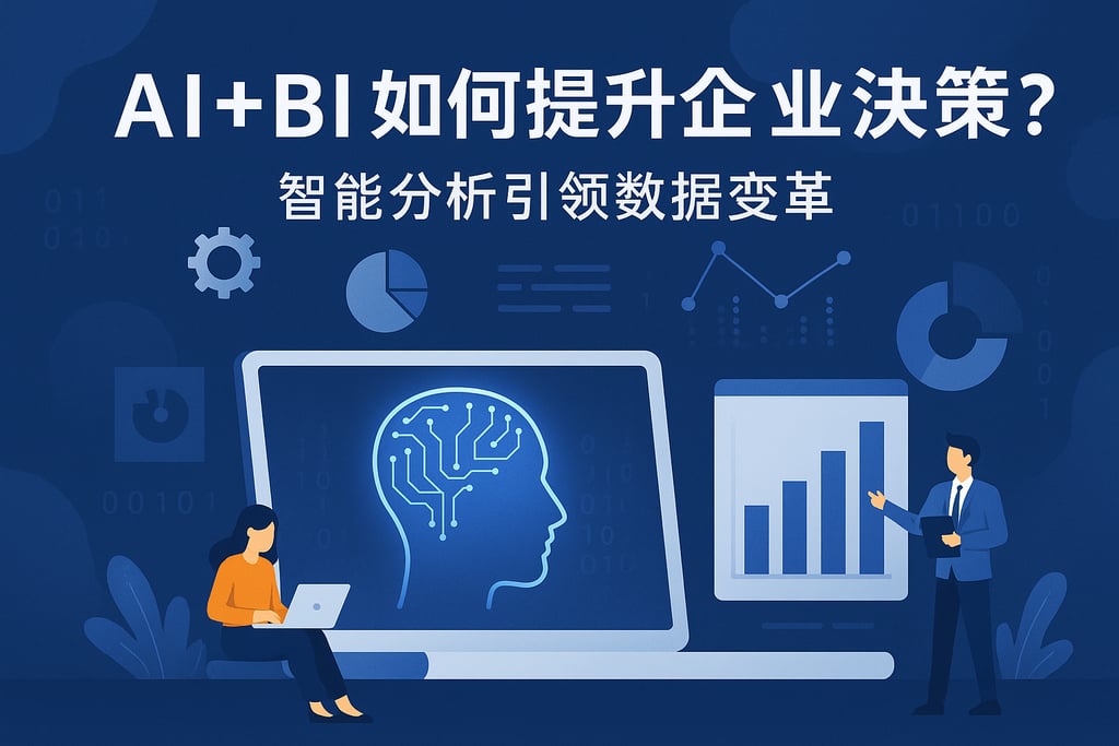 AI+BI如何提升企业决策？智能分析引领数据变革