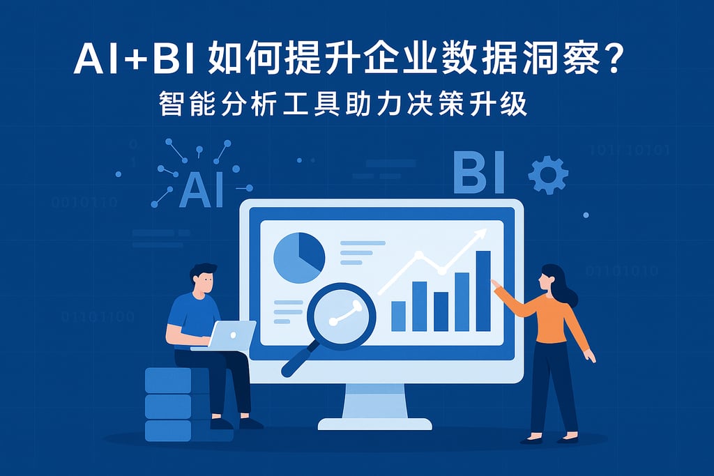 AI+BI如何提升企业数据洞察？智能分析工具助力决策升级