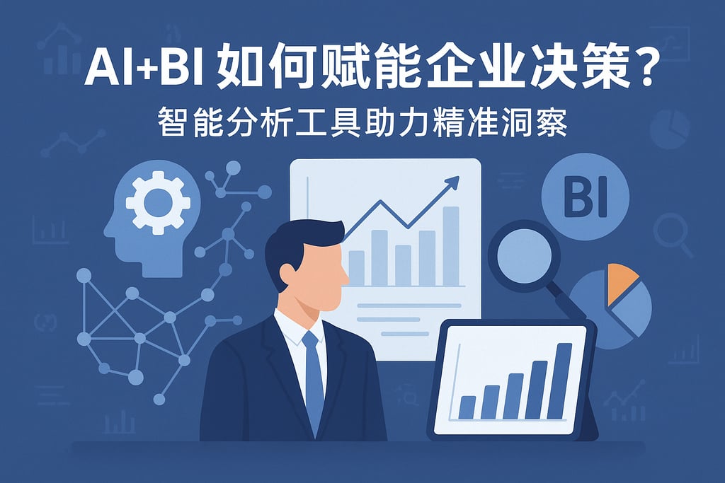 AI+BI如何赋能企业决策？智能分析工具助力精准洞察