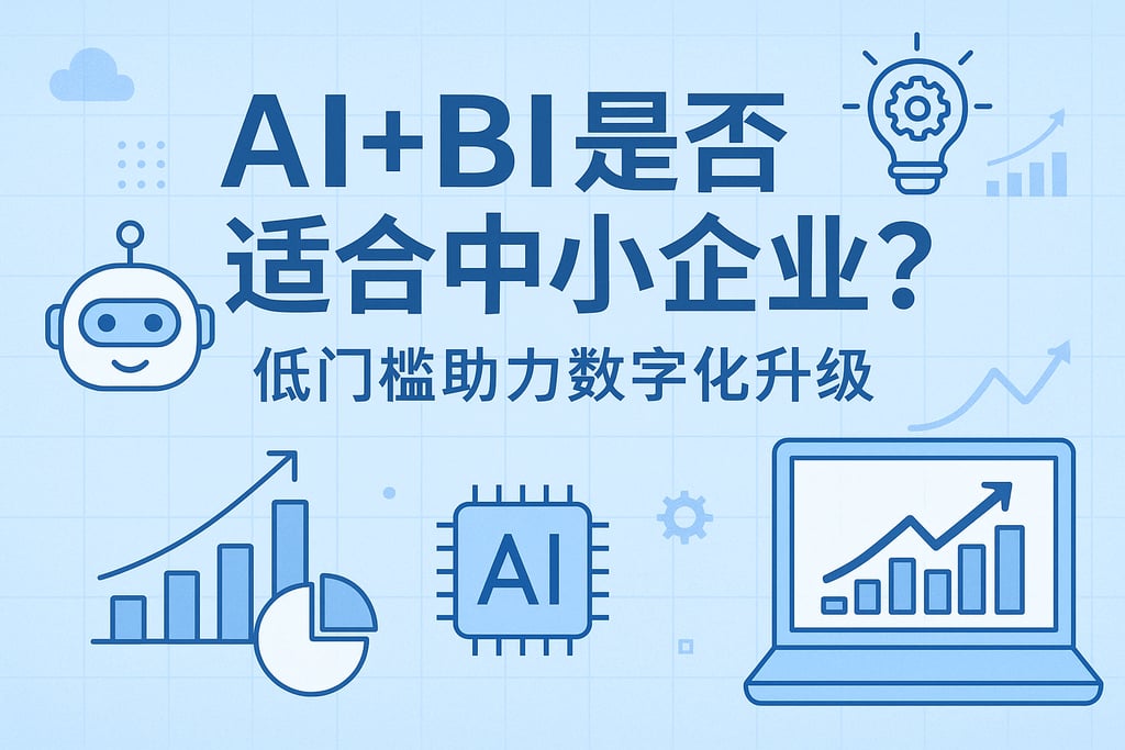 AI+BI是否适合中小企业？低门槛助力数字化升级