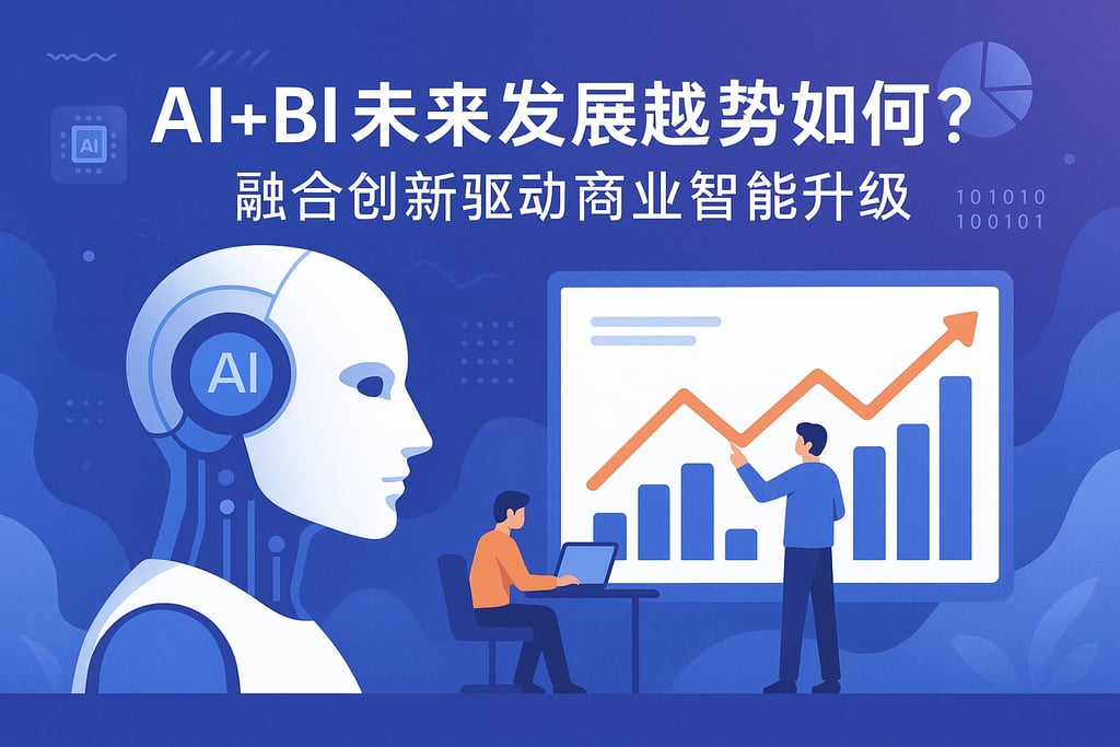 AI+BI未来发展趋势如何？融合创新驱动商业智能升级
