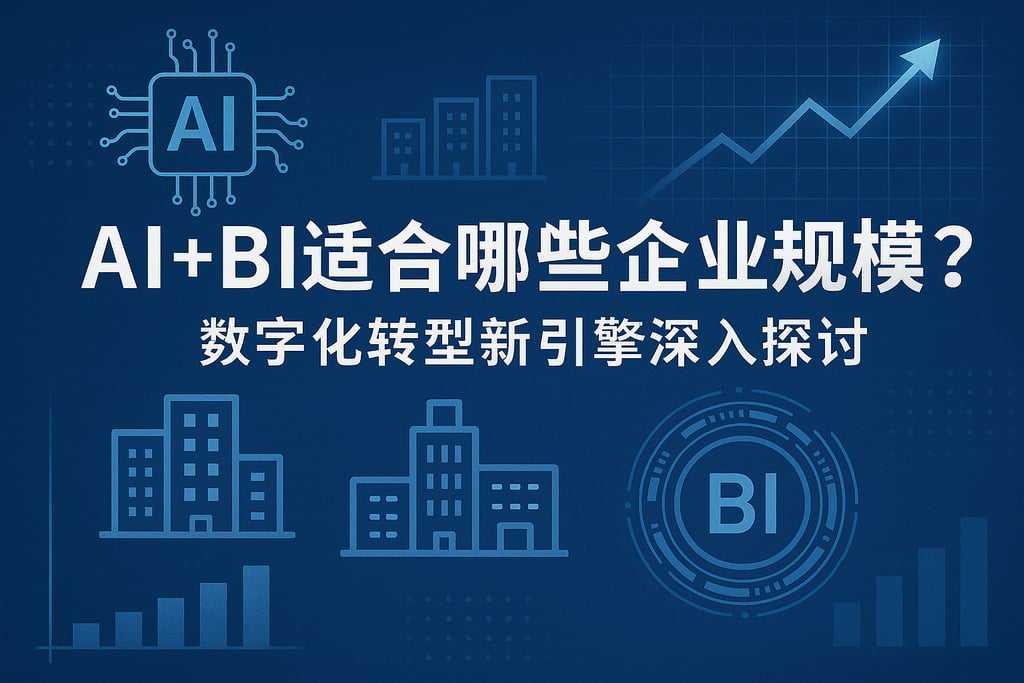 AI+BI适合哪些企业规模？数字化转型新引擎深入探讨