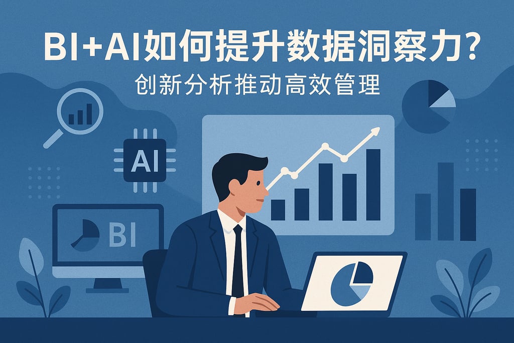BI+AI如何提升数据洞察力？创新分析推动高效管理