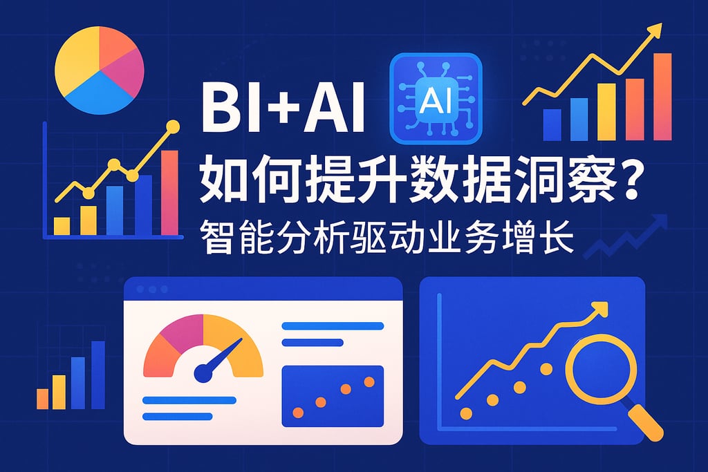 BI+AI如何提升数据洞察？智能分析驱动业务增长