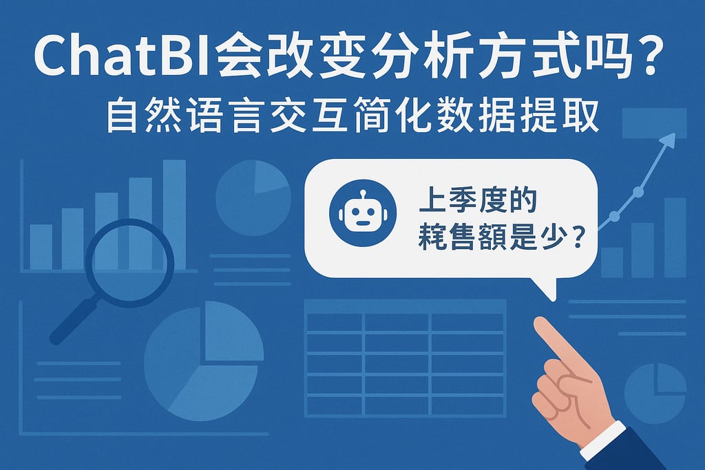 ChatBI会改变分析方式吗？自然语言交互简化数据提取