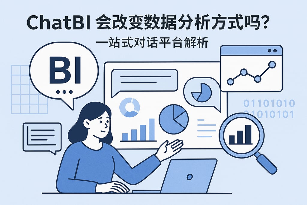 ChatBI会改变数据分析方式吗？一站式对话平台解析
