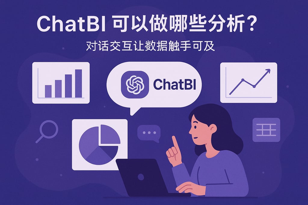 ChatBI可以做哪些分析？对话交互让数据触手可及