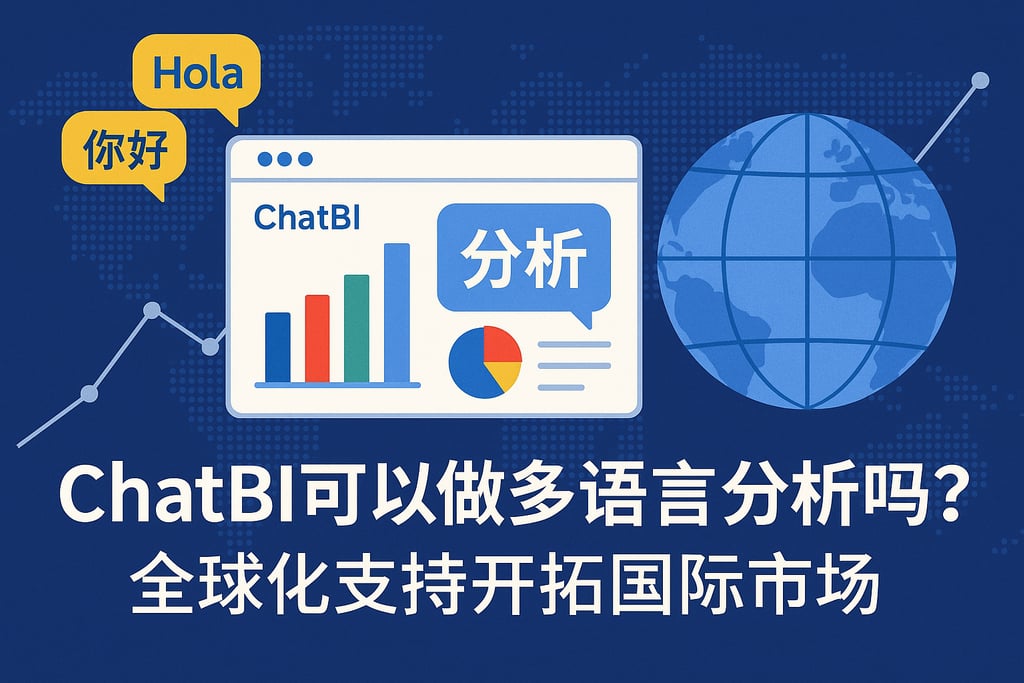 ChatBI可以做多语言分析吗？全球化支持开拓国际市场