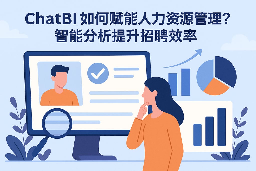ChatBI如何赋能人力资源管理？智能分析提升招聘效率