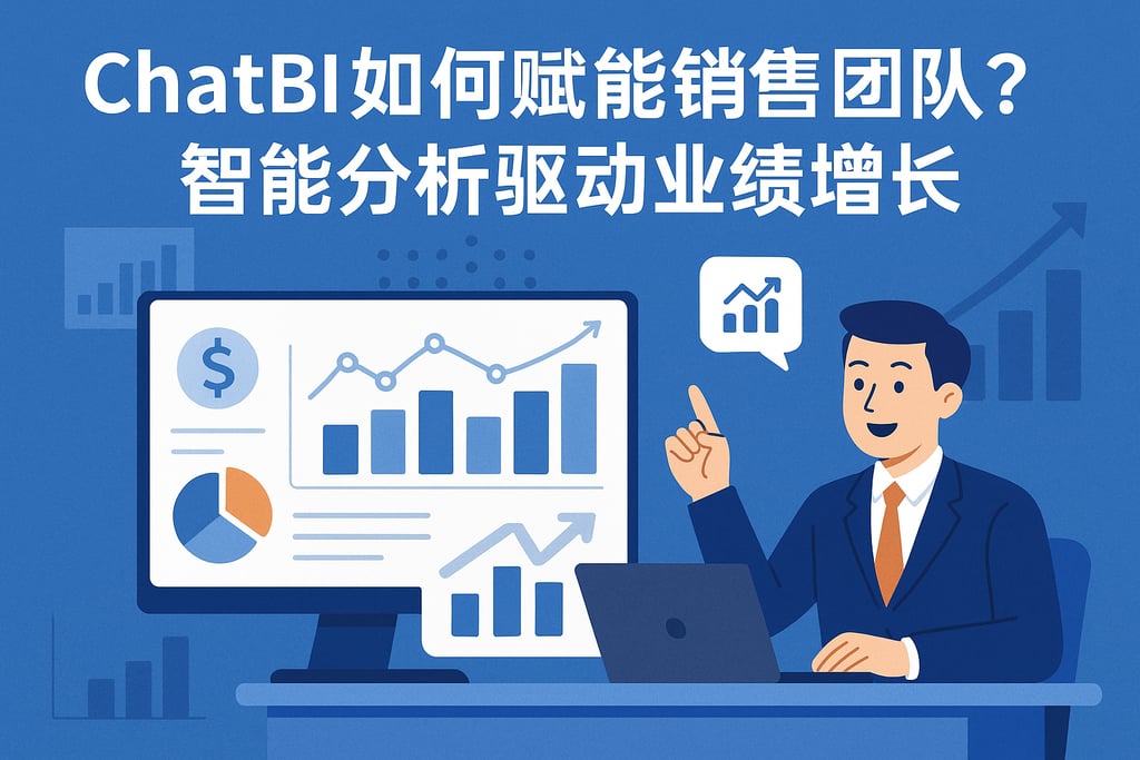 ChatBI如何赋能销售团队？智能分析驱动业绩增长