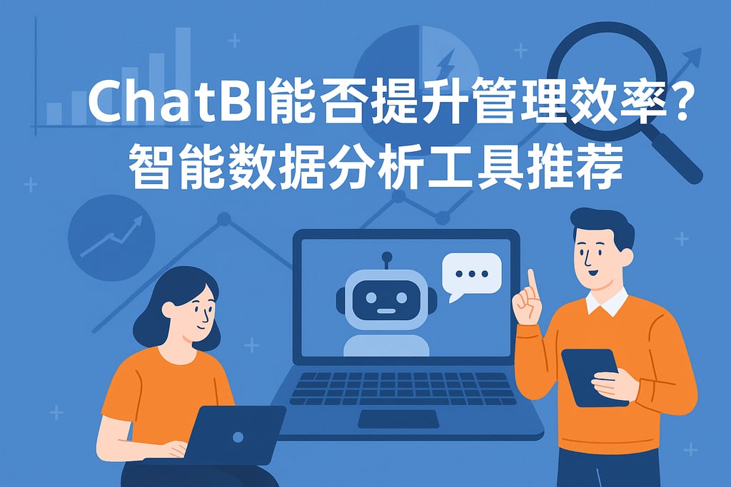 ChatBI能否提升管理效率？智能数据分析工具推荐