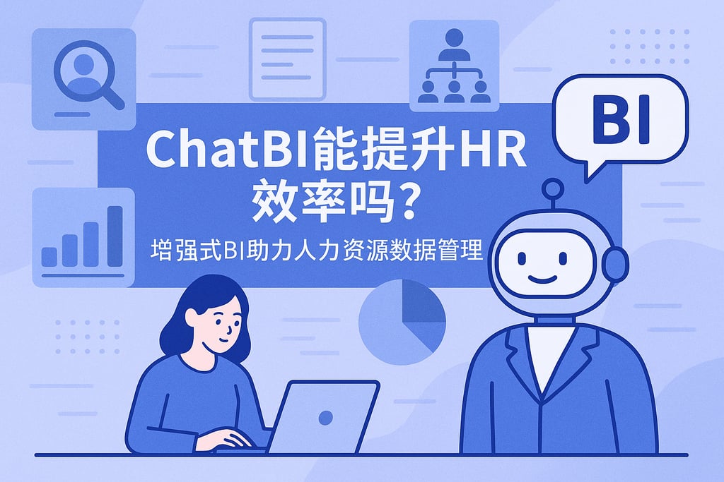 ChatBI能提升HR效率吗？增强式BI助力人力资源数据管理