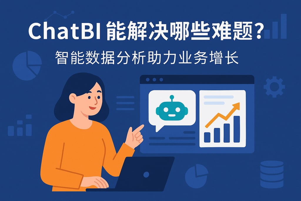 ChatBI能解决哪些难题？智能数据分析助力业务增长