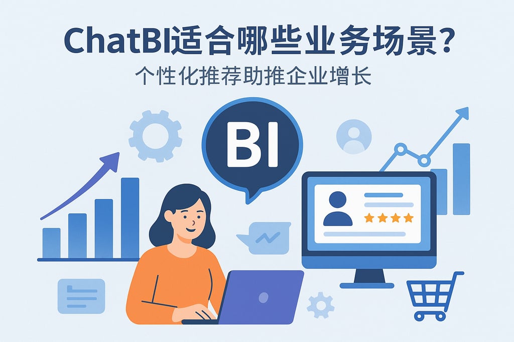 ChatBI适合哪些业务场景？个性化推荐助推企业增长