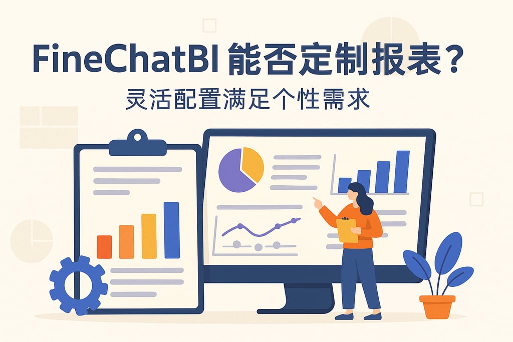 FineChatBI能否定制报表？灵活配置满足个性需求