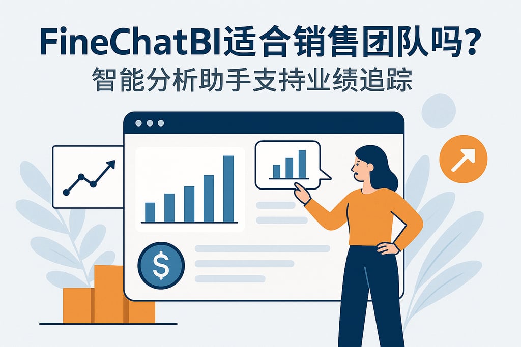 FineChatBI适合销售团队吗？智能分析助手支持业绩追踪