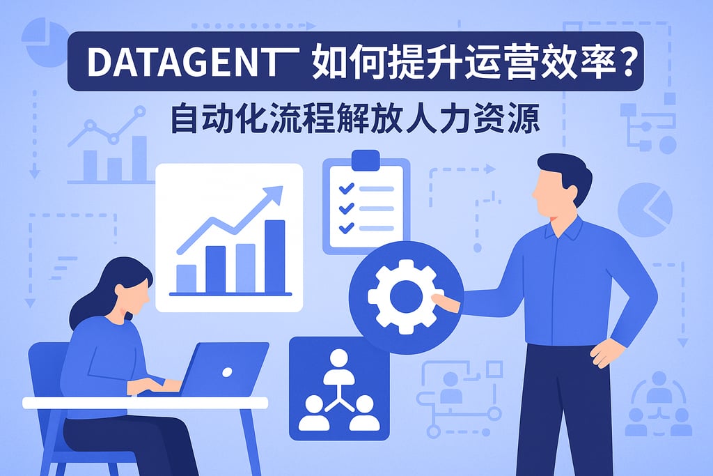 dataagent如何提升运营效率？自动化流程解放人力资源