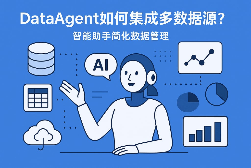 dataagent如何集成多数据源？智能助手简化数据管理