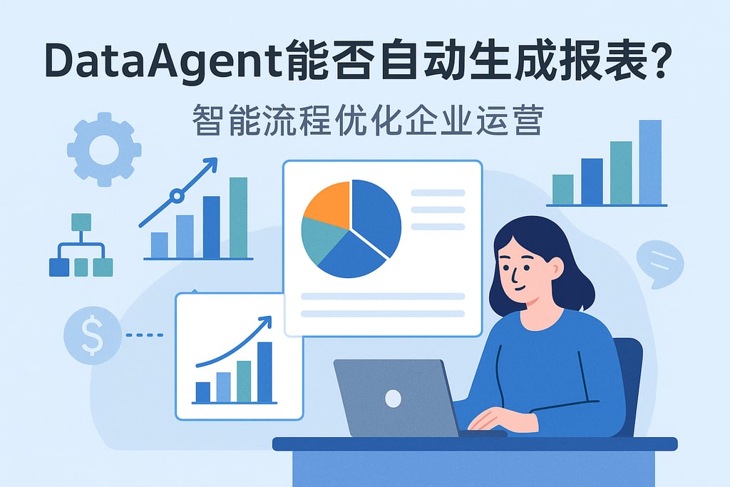 dataagent能否自动生成报表？智能流程优化企业运营