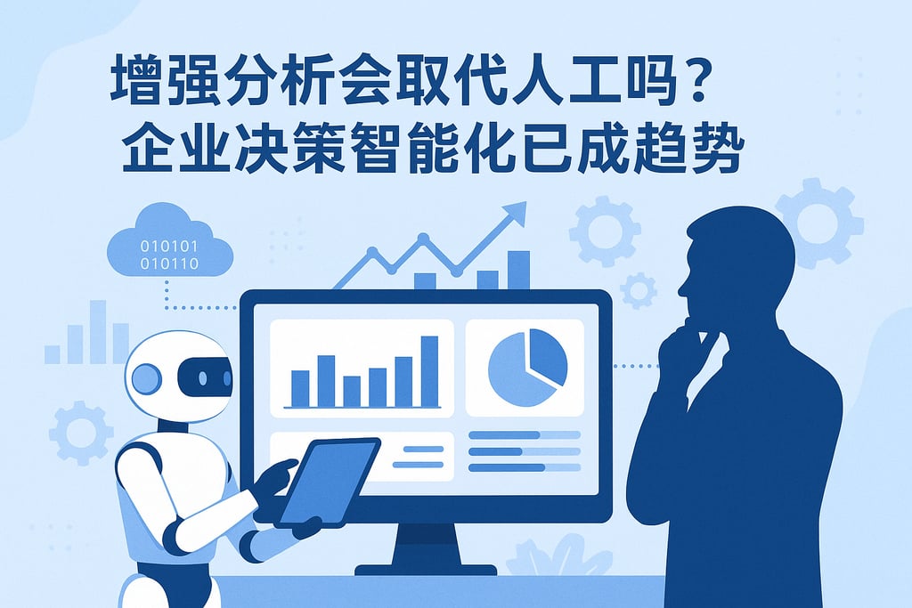 增强分析会取代人工吗？企业决策智能化已成趋势