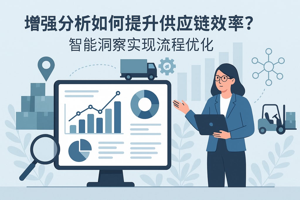 增强分析如何提升供应链效率？智能洞察实现流程优化