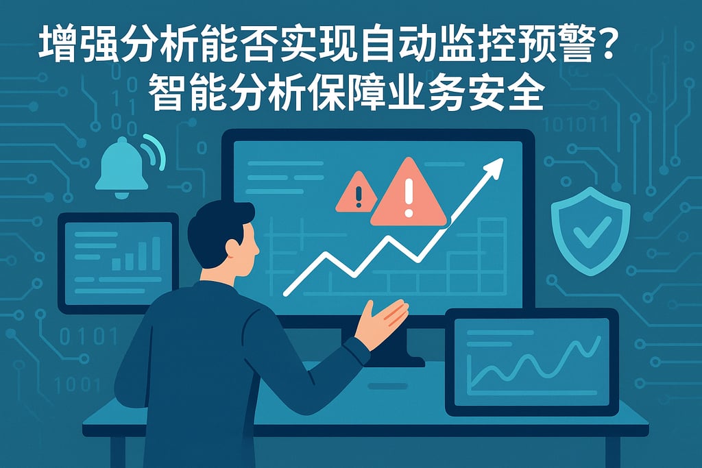 增强分析能否实现自动监控预警？智能分析保障业务安全