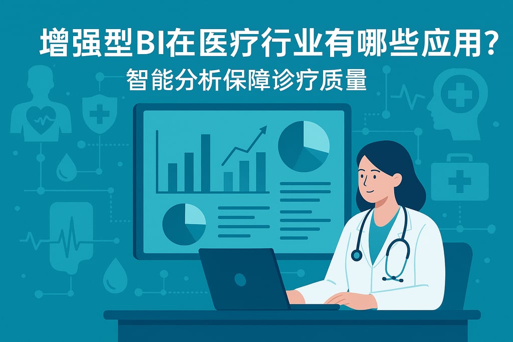 增强型BI在医疗行业有哪些应用？智能分析保障诊疗质量