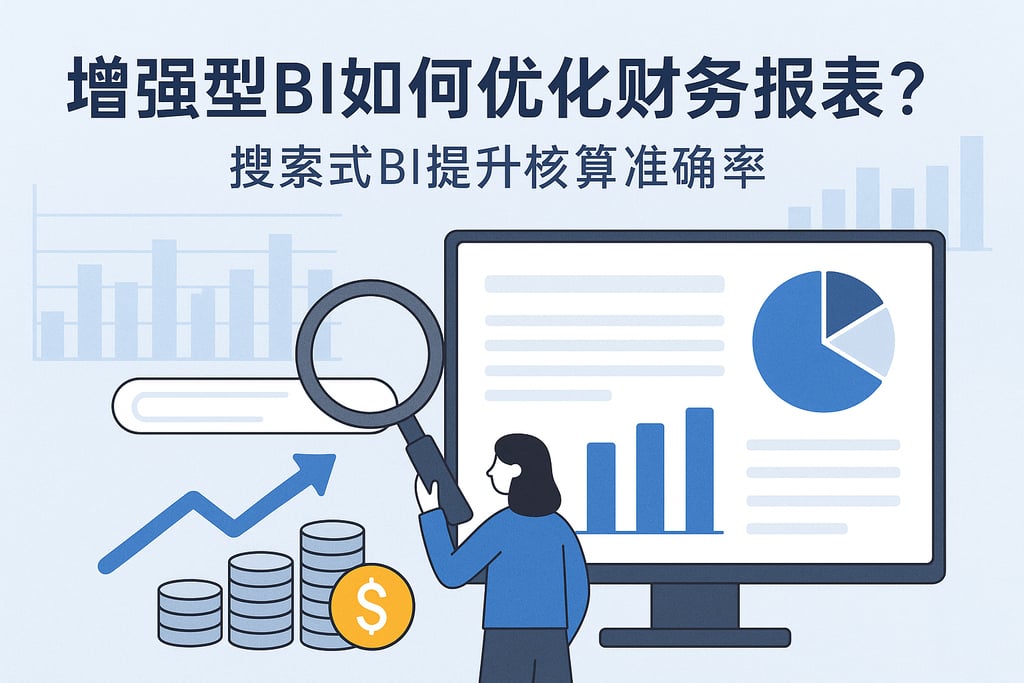 增强型BI如何优化财务报表？搜索式BI提升核算准确率