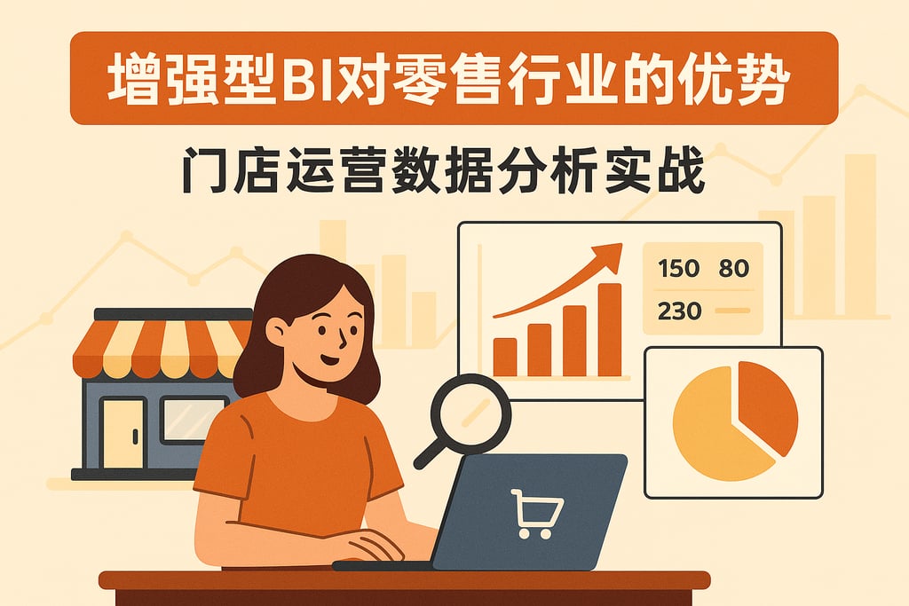 增强型BI对零售行业有哪些优势？门店运营数据分析实战