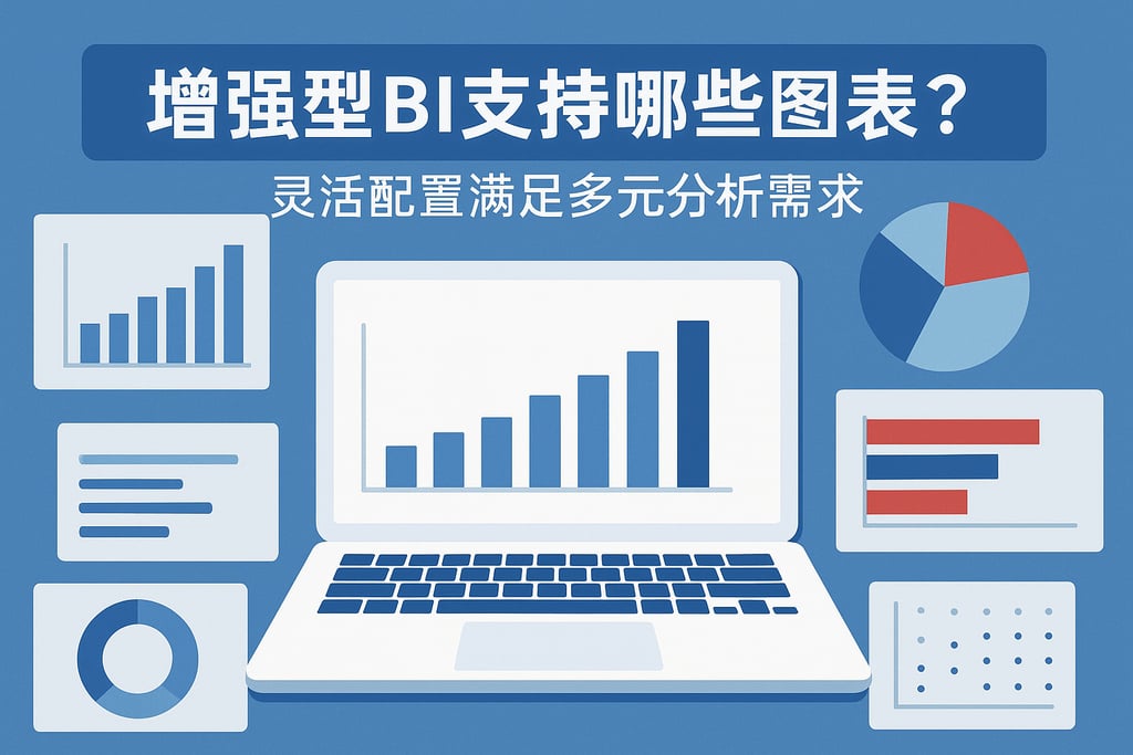 增强型BI支持哪些图表？灵活配置满足多元分析需求