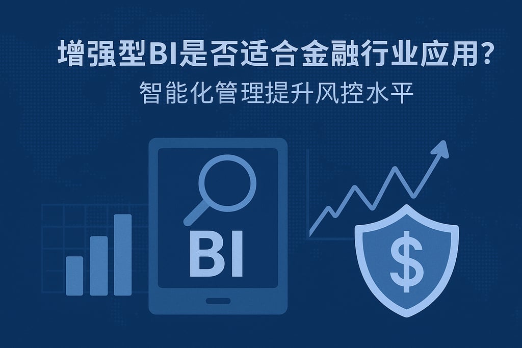 增强型BI是否适合金融行业应用？智能化管理提升风控水平