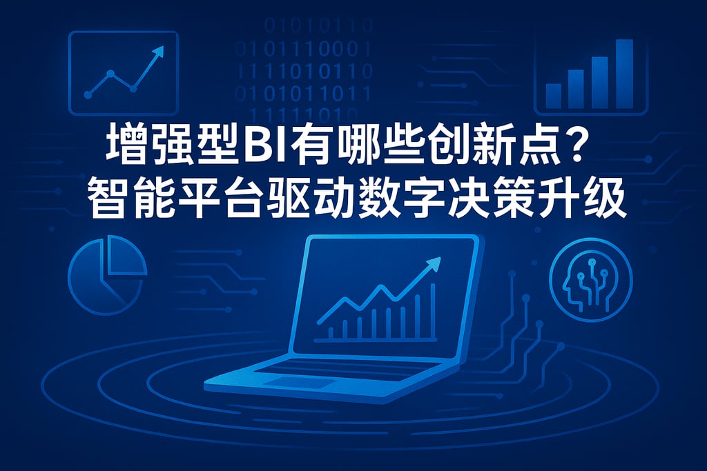 增强型BI有哪些创新点？智能平台驱动数字决策升级