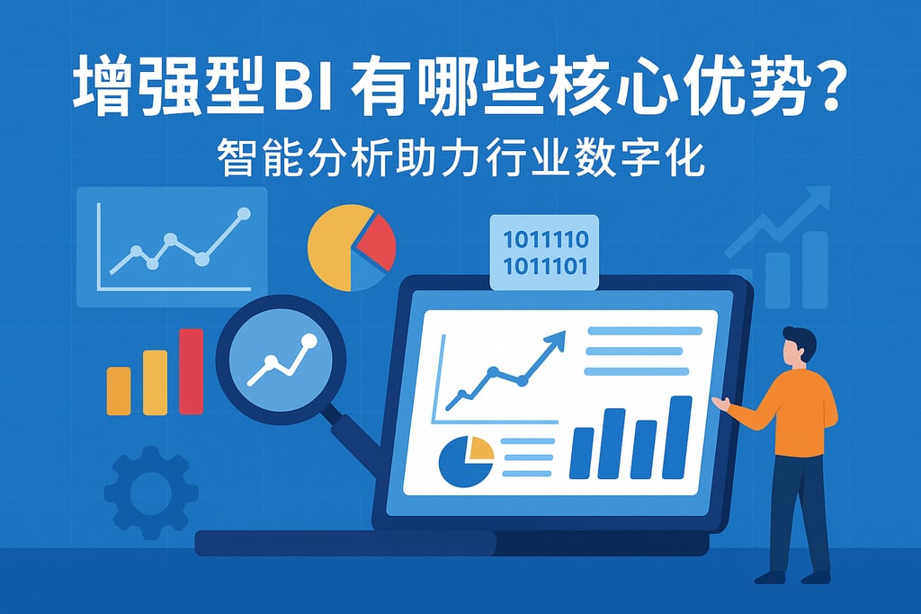 增强型BI有哪些核心优势？智能分析助力行业数字化